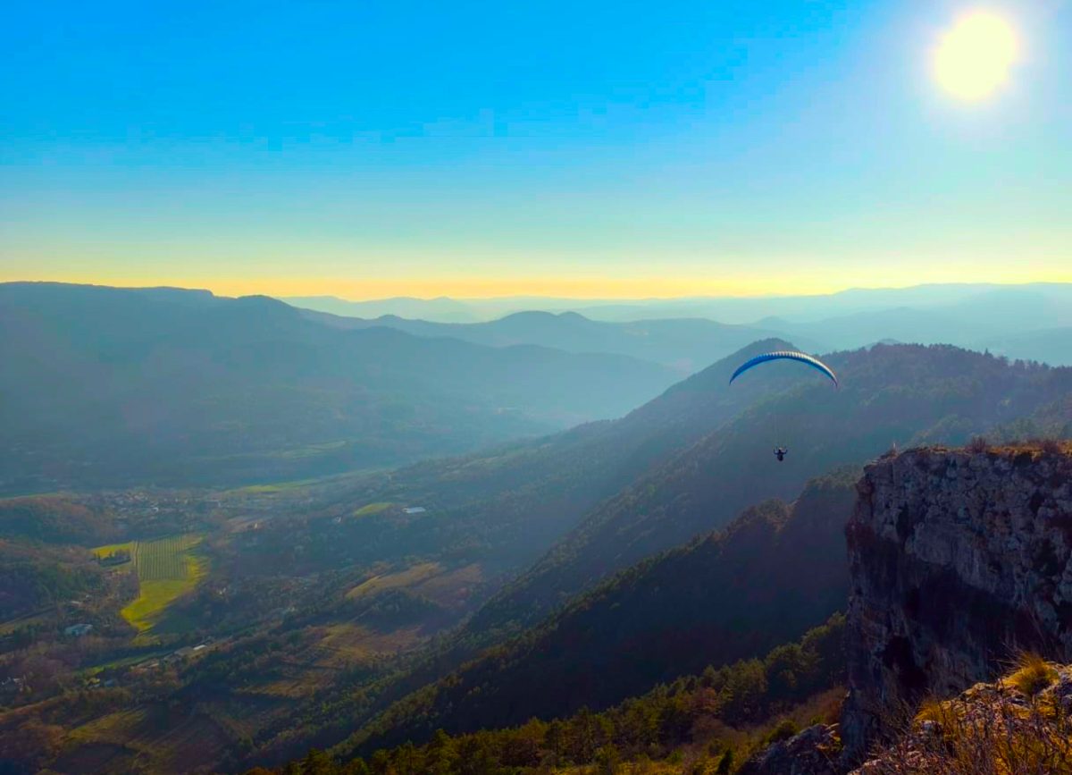 Cévennes parapente, parapente autour de Montpellier — Baptême en parapente — Brissac