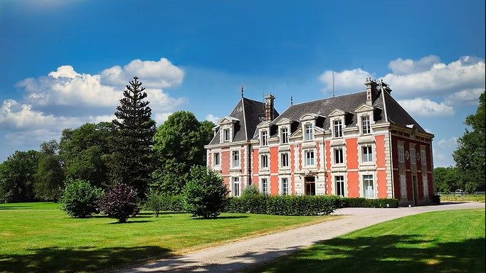 Château Leken's - domaine de 7 ha à privatiser en Normandie - Châteaux & Manoirs privatifs - Saint-Germain-la-Campagne