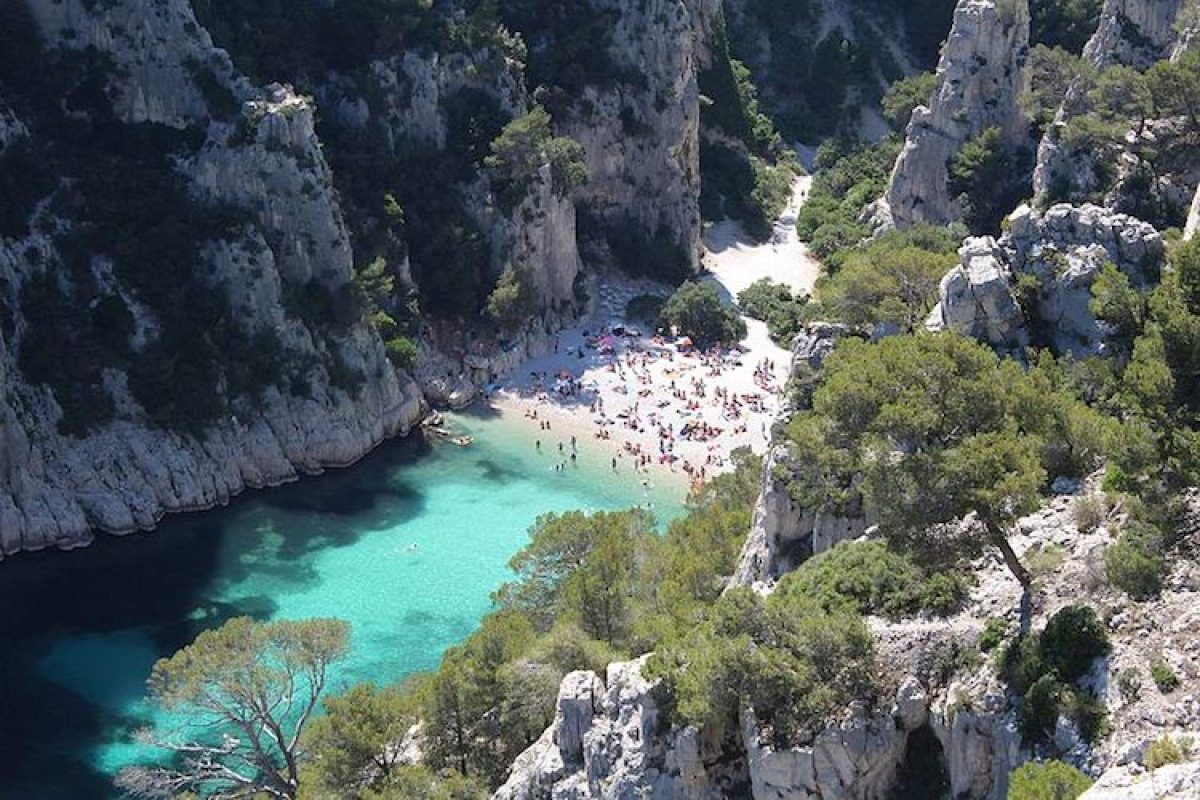 Calanque d'En-Vau par Port-Miou et Port-Pin - randonnée de 7,8 km — Randonnée pédestre — Cassis