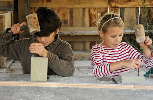 Visite Construction Château de Guédelon — Visiter un château — Treigny-Perreuse-Sainte-Colombe