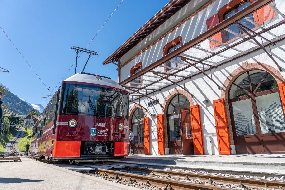 Tramway du Mont Blanc - Gare de Saint Gervais