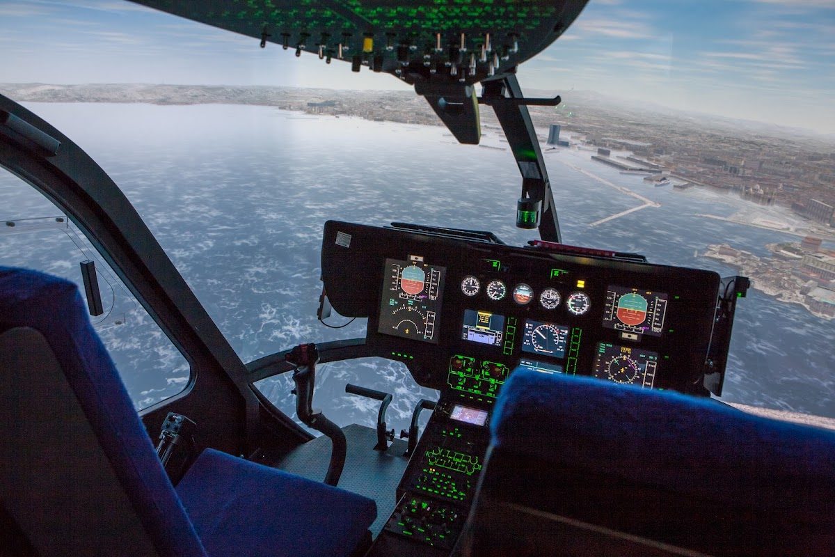 X - Aero Training Academy — Simulateur de vol en hélicoptère — Tournon