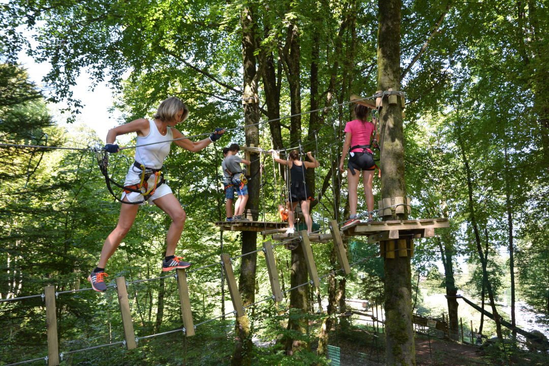 Leman Forest — Accrobranche - Parcours Aventure — Saint-Gingolph