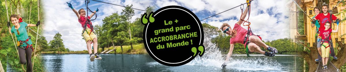 Parc de loisirs - Le Grand Défi - Vendée — Accrobranche - Parcours Aventure — Saint-Julien-des-Landes