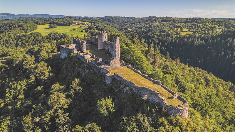 Château de Ventadour — Visiter un château — Moustier-Ventadour