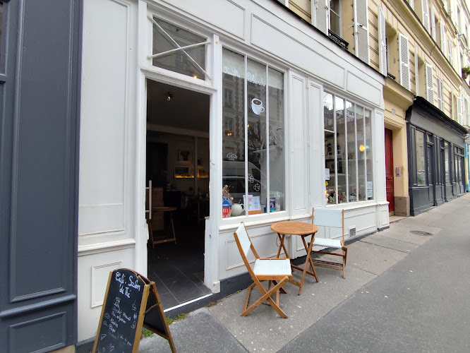 Feuille Blanche, Café Noir - salon de thé & art plastique — Cafés créatifs & ateliers DIY — Paris