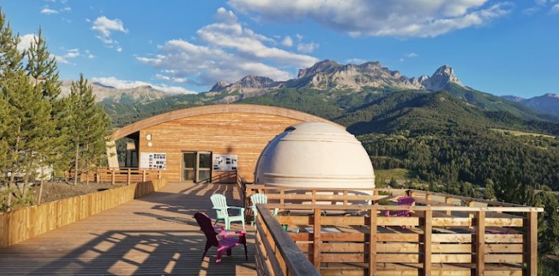 Observatoire Barcelonnette Mercantour - veillées, lunette du Père Josset et planétarium