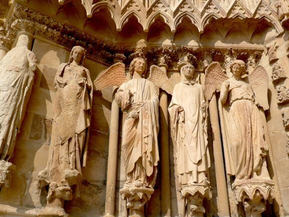 L’Ange au Sourire - Virtual Cache à la cathédrale de Reims — Géocaching — Reims