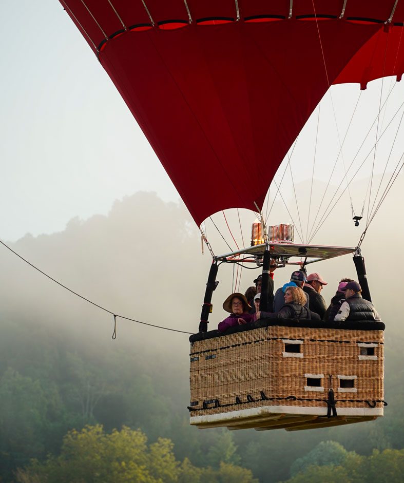 Montgolfière & châteaux — Vol en montgolfière — Beynac-et-Cazenac