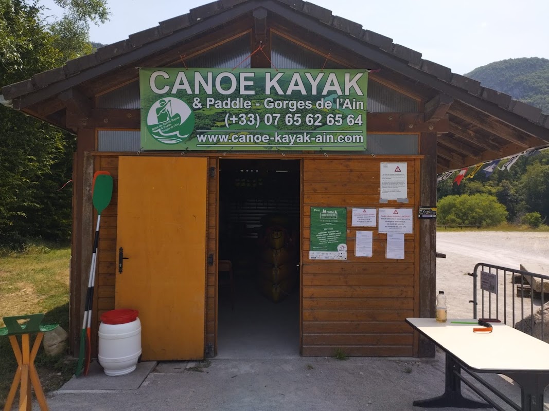 Canoë Kayak Gorges de l'Ain — Thoirette-Coisia