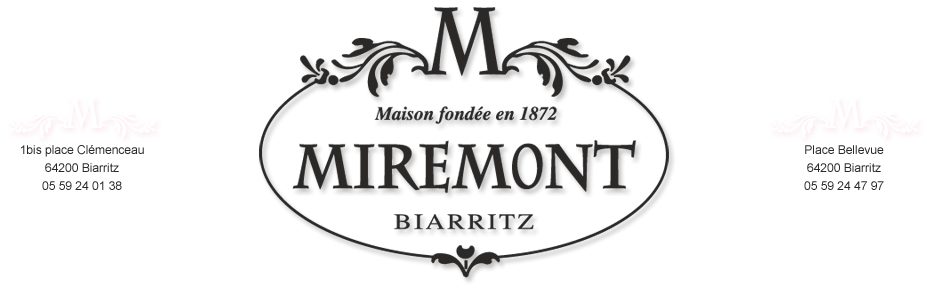 MIREMONT PATISSERIE — Salons de thé insolites & atypiques — Biarritz