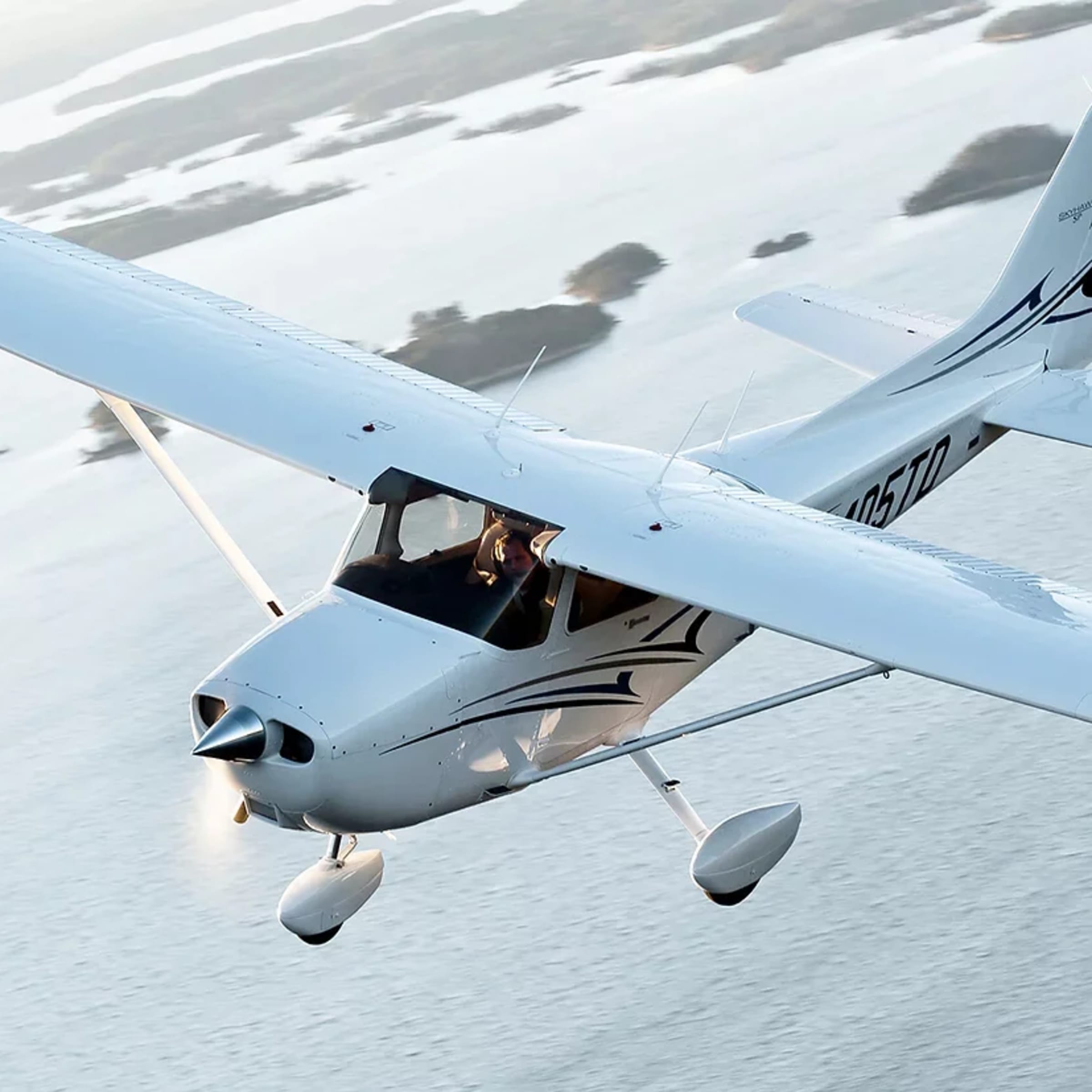 Vol découverte de la Côte d'Albâtre en avion