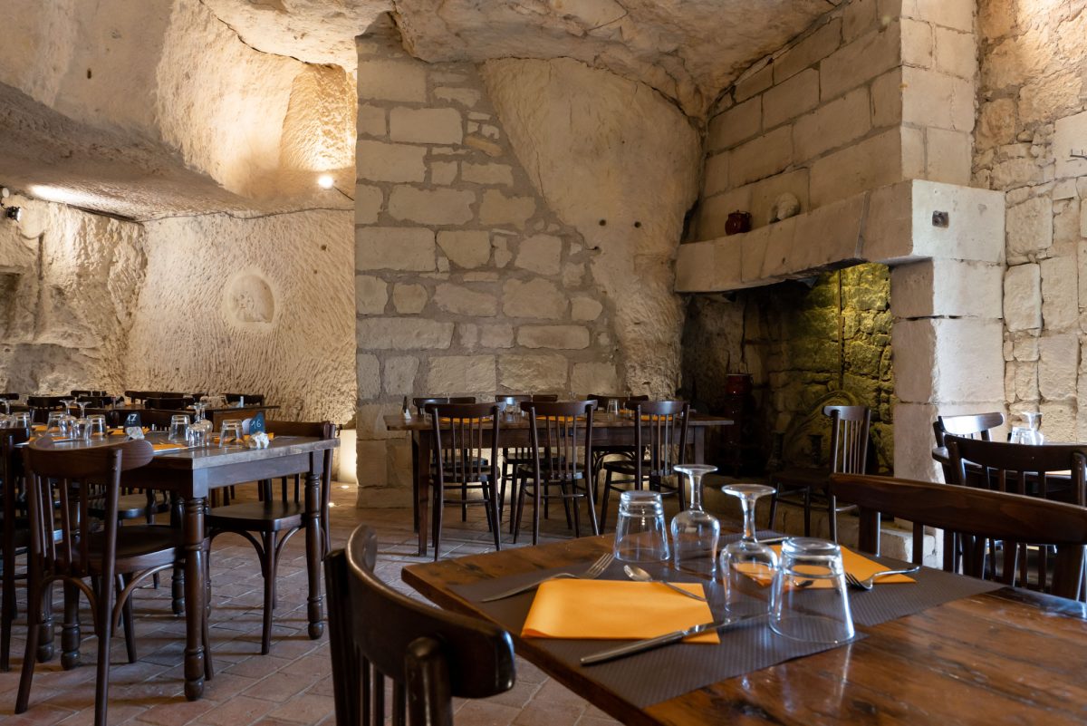Le Saut aux Loups – Champignonnière & restaurant troglodyte — Repas dans une grotte aménagée — Montsoreau