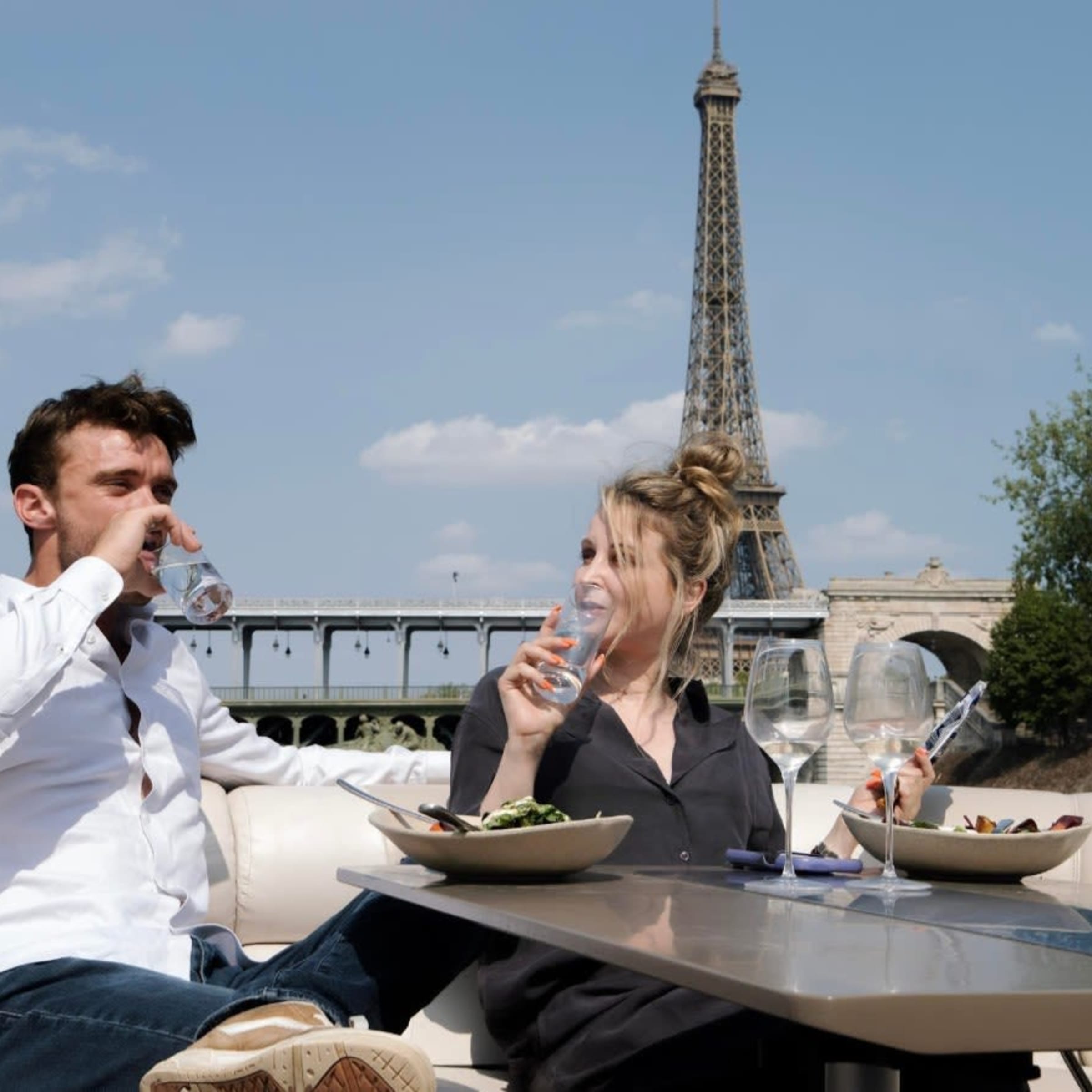 Croisière privée en amoureux sur la Seine