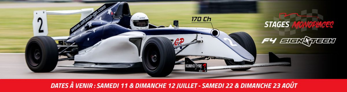 Stage de pilotage monoplace F4 grand circuit de la Ferté Gaucher — Stage de pilotage monoplace (Formule 1, F4, etc.) — La Ferté-Gaucher