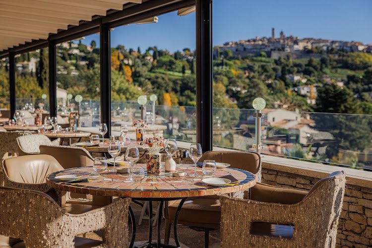 Restaurant @ Alain llorca — Restaurants avec vue — La Colle-sur-Loup