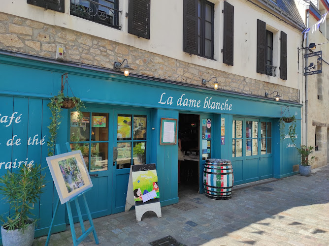La Dame Blanche — Cafés-librairies & salons de thé littéraires — Port-Louis