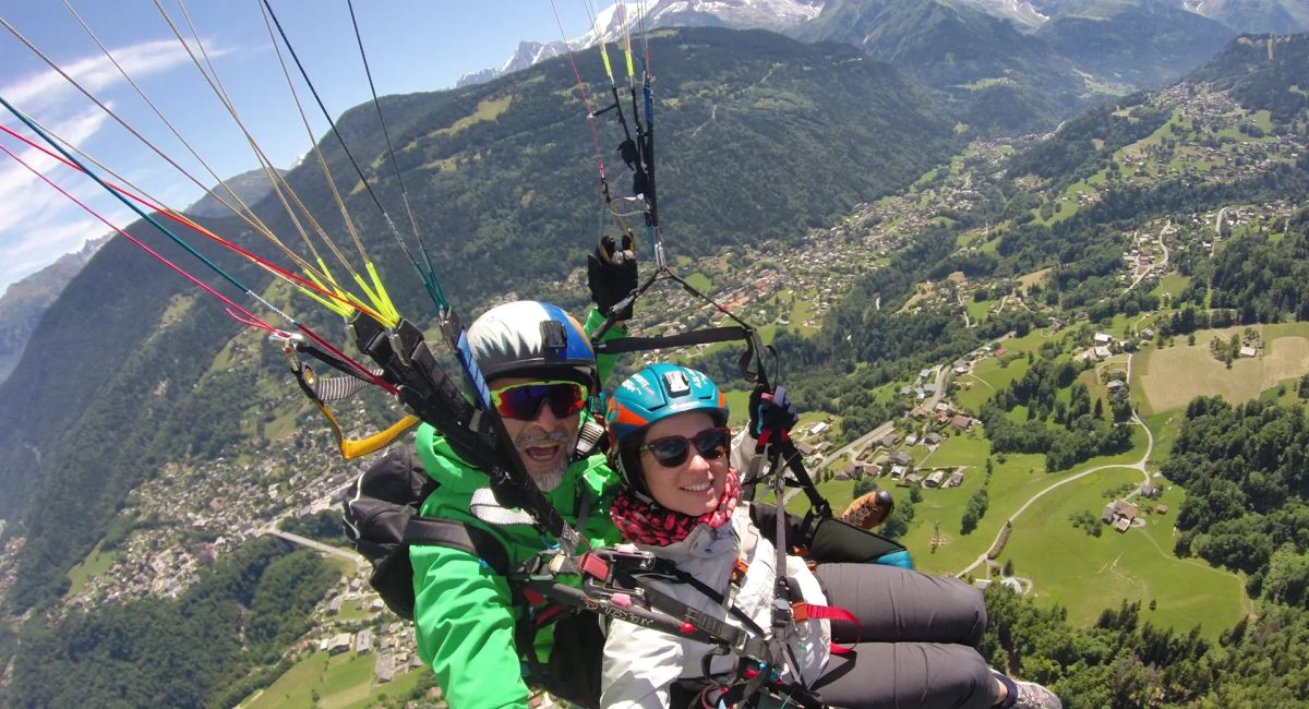 A2L-Parapente — Baptême en parapente — Saint-Gervais-les-Bains