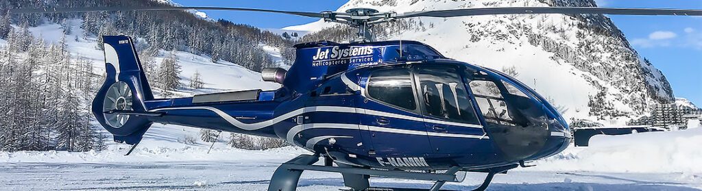 Helicopter Services Courchevel — Baptême de l'air - Hélicoptère — Courchevel