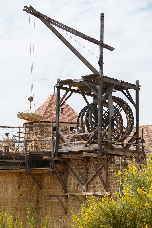 Visite Construction Château de Guédelon