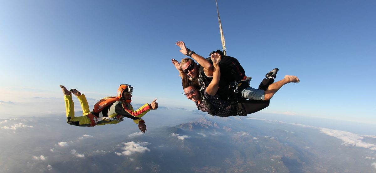 École de Parachutisme du Valinco - Scola di Paracadutismu di u Valincu — Saut en Parachute - Tandem — Propriano