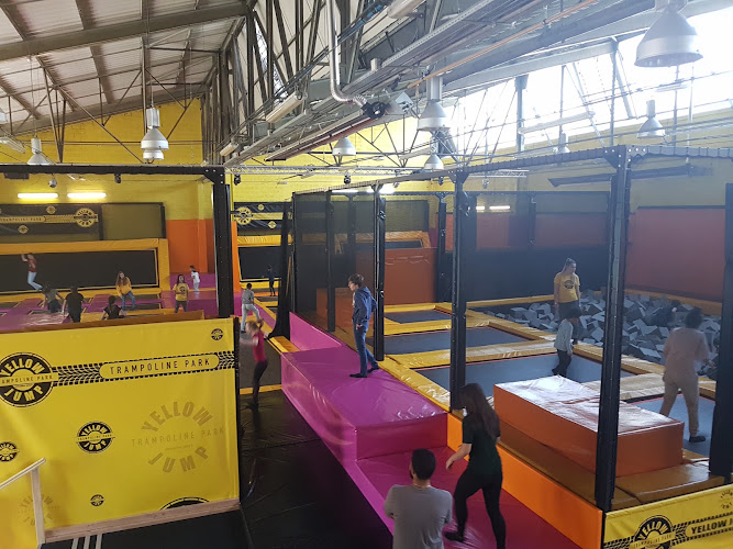 Yellow Jump Trampoline Park