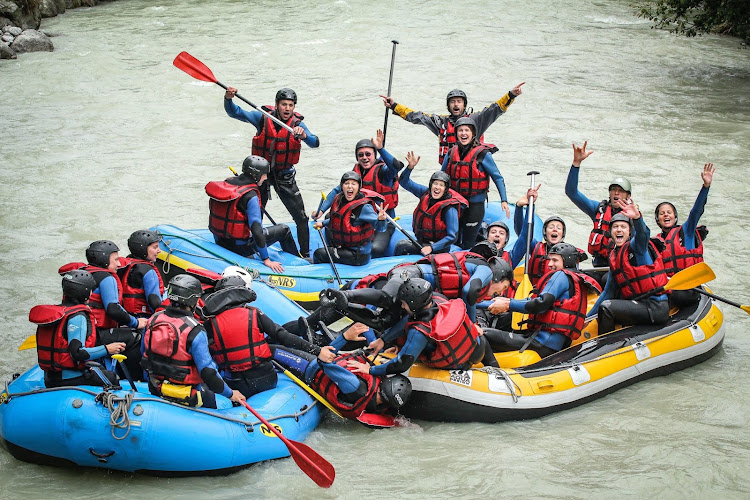 Session Raft- Adventures Payraud BASE rafting Chamonix Mont blanc — Chamonix-Mont-Blanc