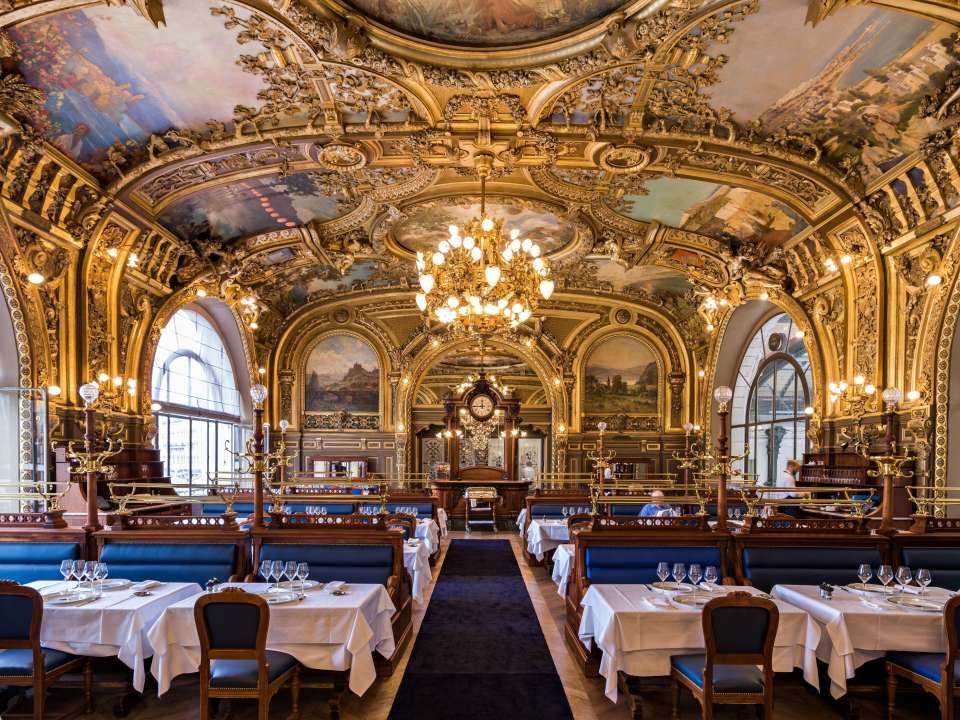 Le Train Bleu — Restaurants dans un lieu historique & patrimonial — Paris