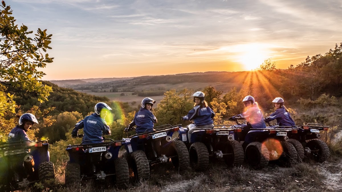 Dquads Djets Randonnées en quad dans le sud ouest — Randonnée quad & buggy — Cauzac