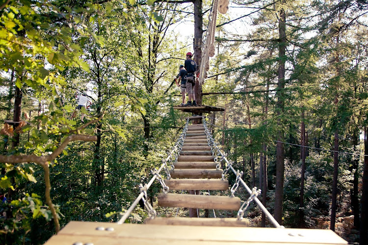 Accrobranche Center Parcs Les Hauts de Bruyères