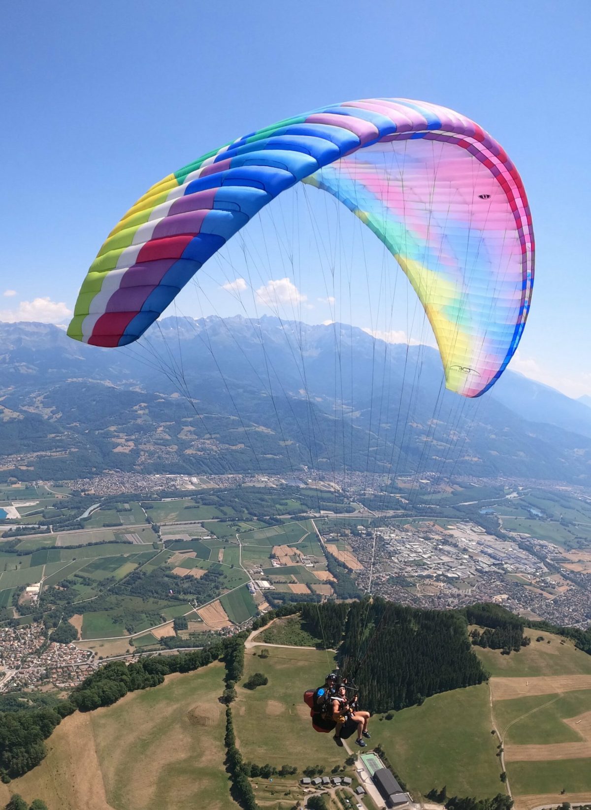 Parapente Grenoble — Baptême en parapente — Saint-Ismier