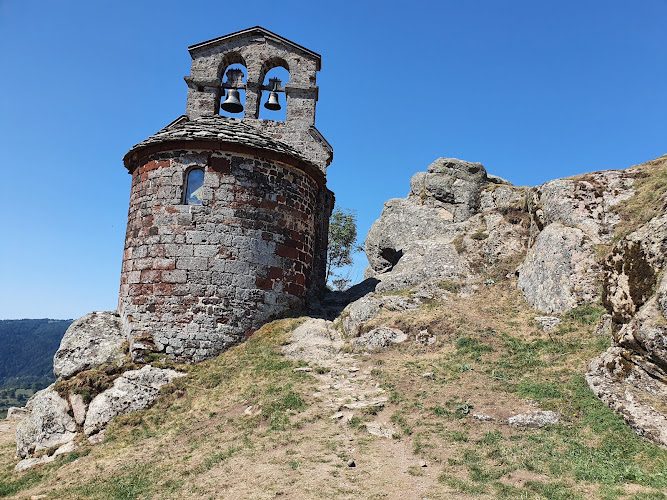 Chapelle Saint-Jacques de Rochegude - belvédère du GR65 sur l’Allier