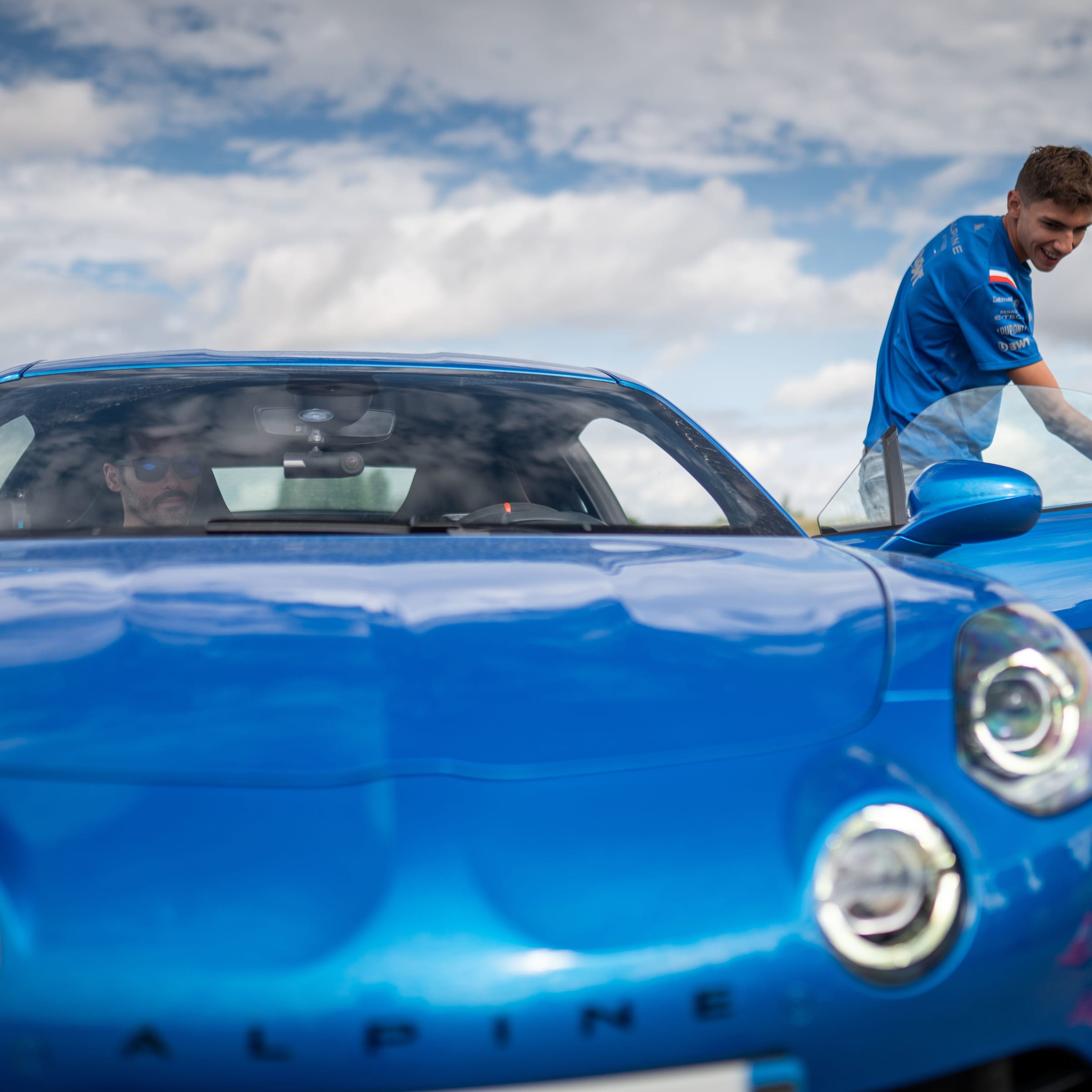 Stage de Pilotage enfant en Alpine A110 à Belloy-en-France