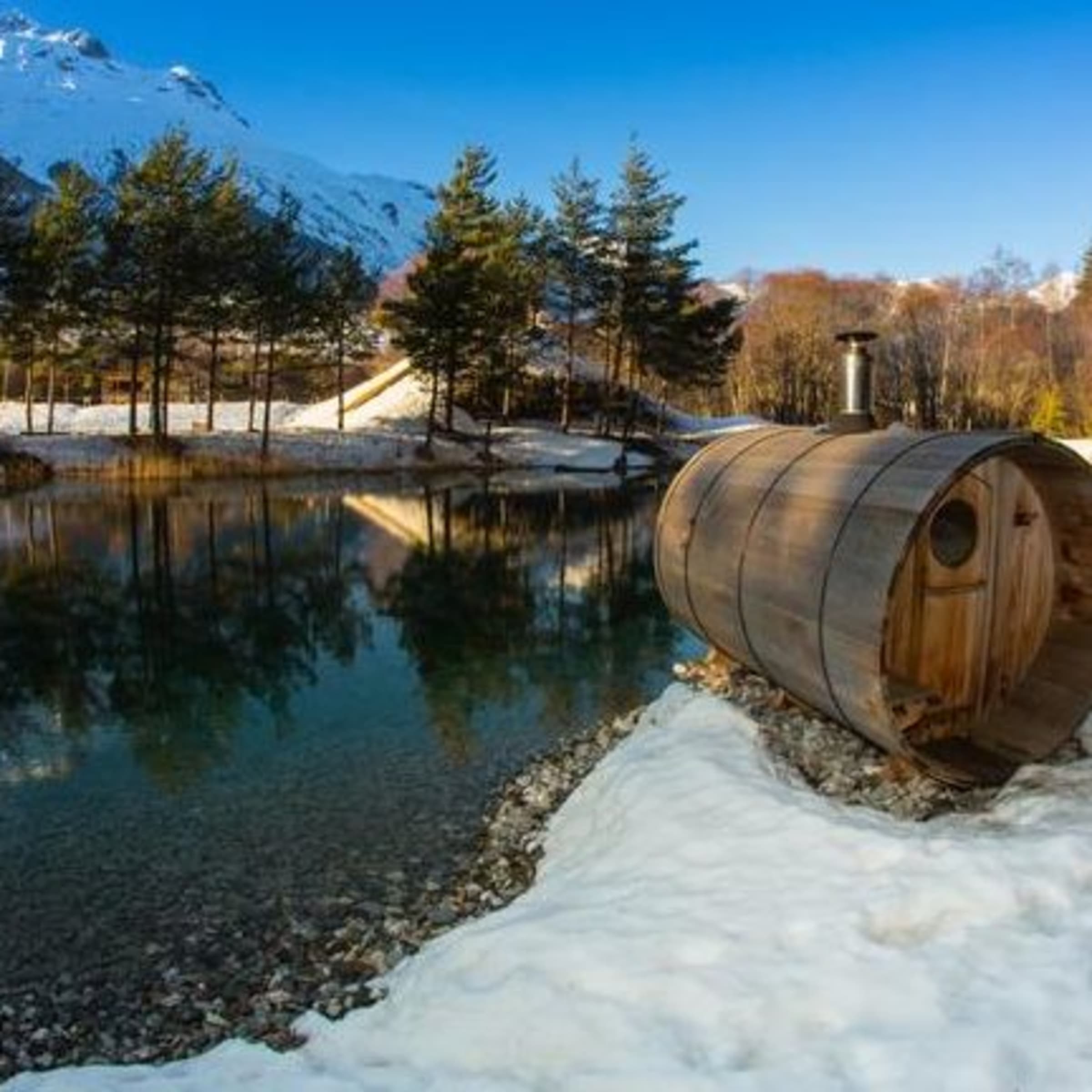 SPA extérieur à Val-Cenis