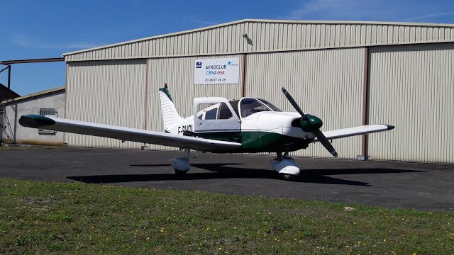 Aéroclub du CRNA Est — Baptême en avion — Prunay
