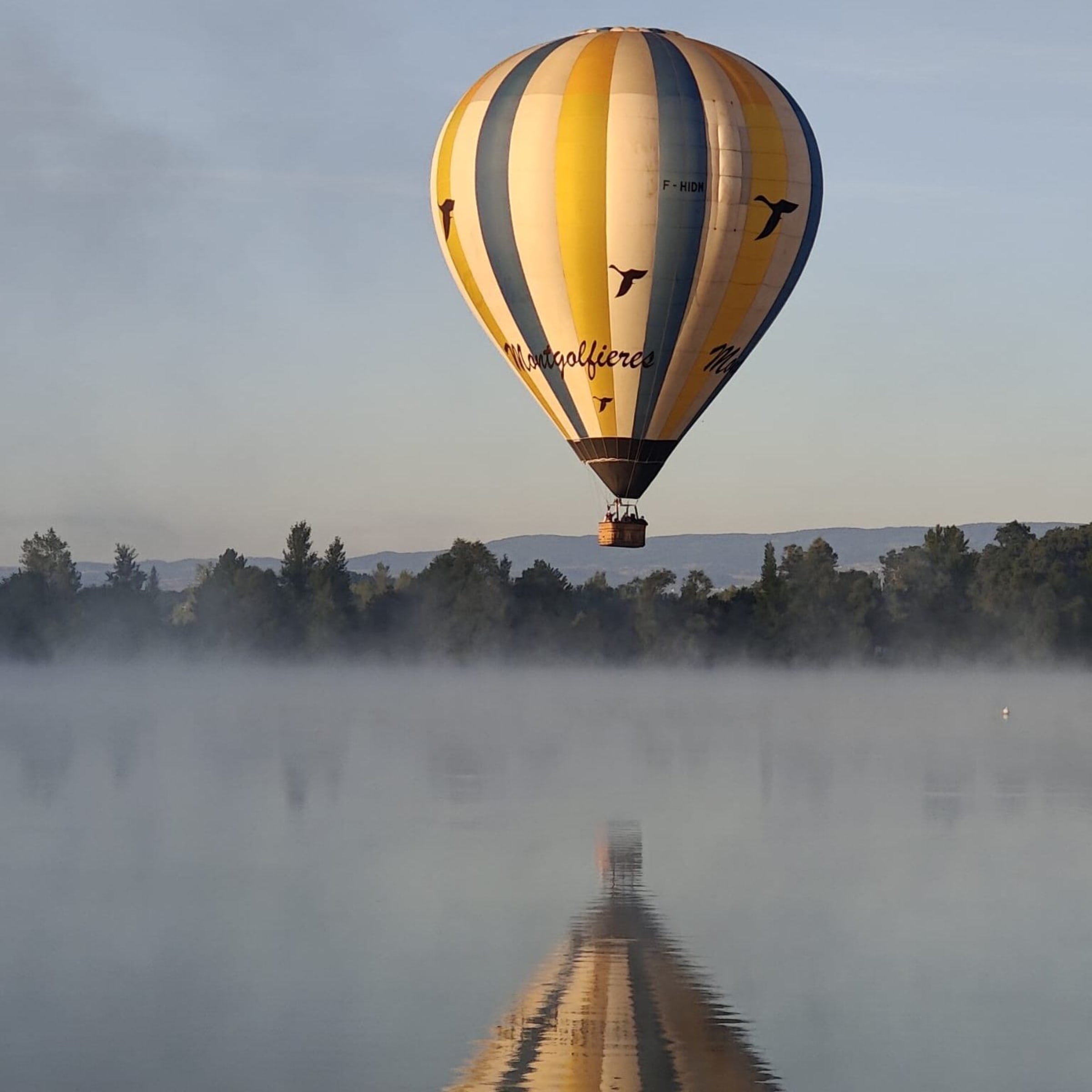 Vol en montgolfière sur la Plaine du Forez