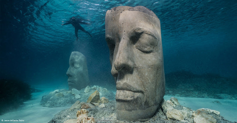 Écomusée sous-marin par Jason deCaires Taylor — Cannes