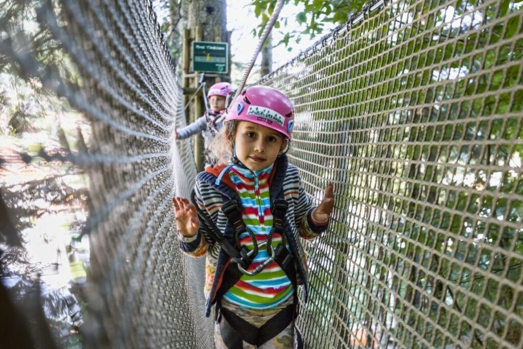 Parcours Aventure La forêt des dodes — Accrobranche - Parcours Aventure — Le Grand-Bornand