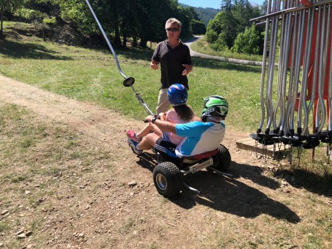 Mountain Kart Val D'Allos Le Seignus — Allos