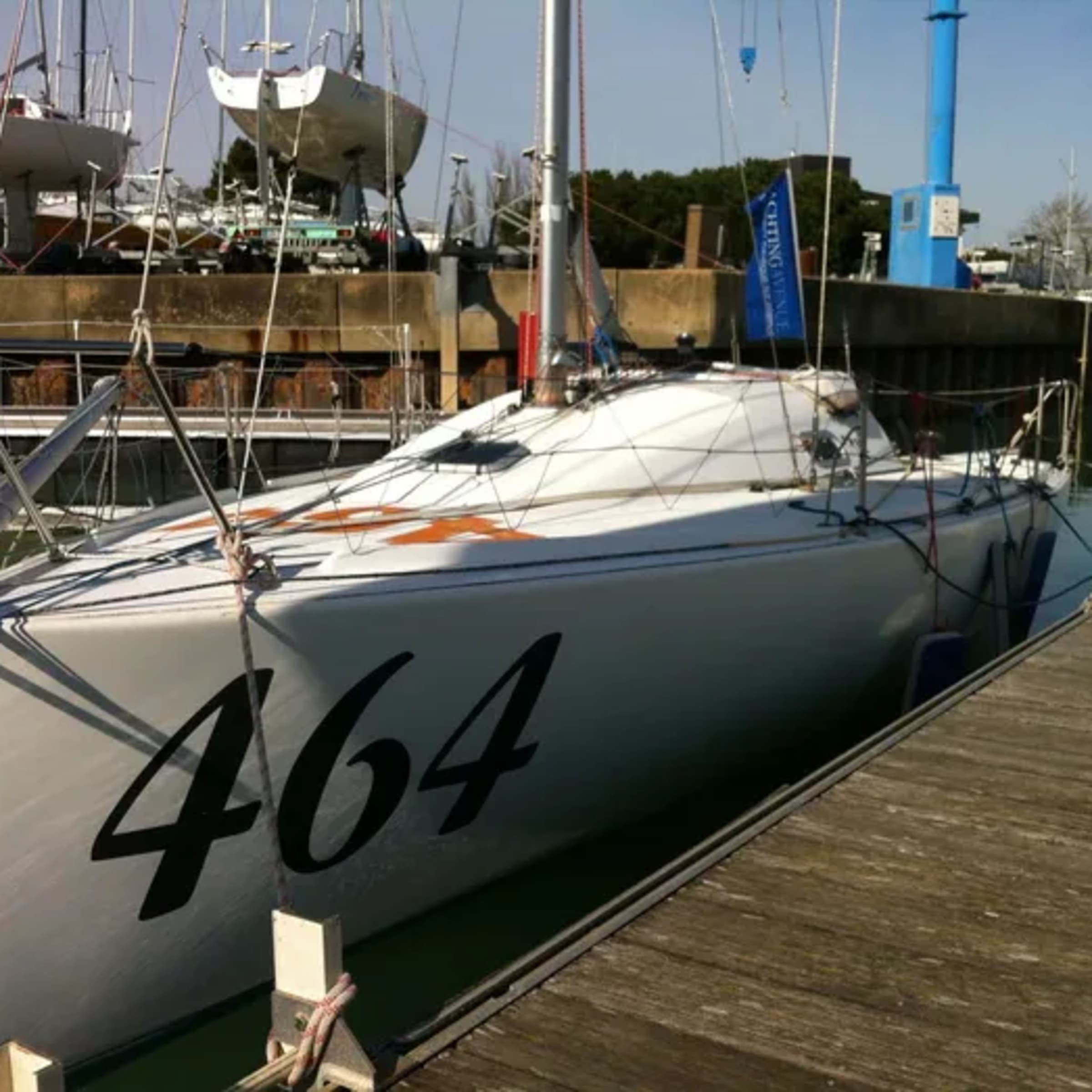 Sortie en bateau de type Mini Transat 6.50 m à La Rochelle