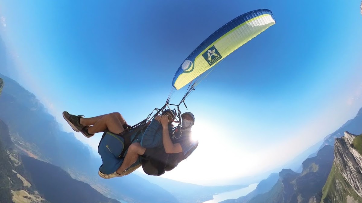 Les Grands Espaces - Parapente Annecy — Baptême en parapente — Talloires-Montmin