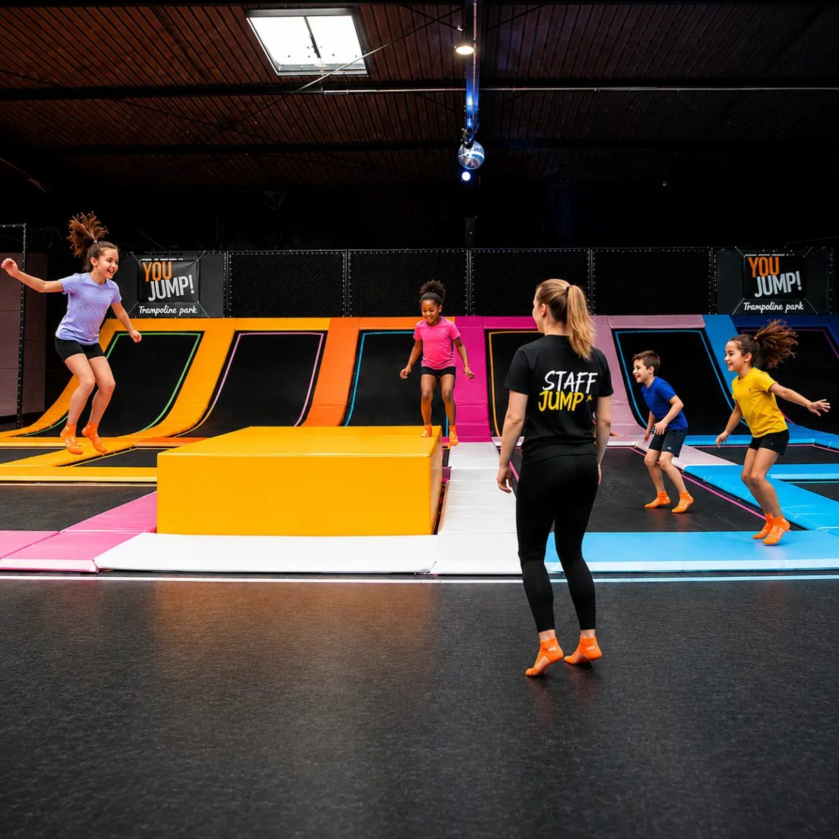 Trampoline Park Marseille Plan de Campagne — Session de Trampoline Park pour Enfants et Adultes — Les Pennes-Mirabeau